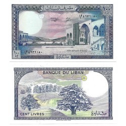 (66d) Líbano. 1988. 100 Livres (SC)