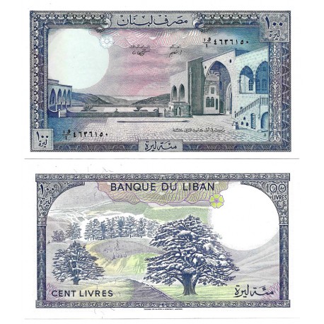(66d) Líbano. 1988. 100 Livres (SC)