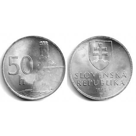 (15) Eslovaquia. 1993. 50 Haleru (SC)