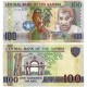 (29c) Gambia. 2006-13. 100 Dalasis (MBC+)