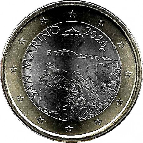 San Marino. 2026. 1 Euro (SC)