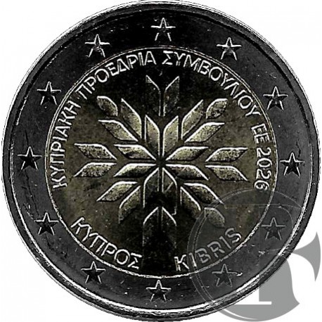 Chipre. 2026. 2 Euro (SC) Presidencia UE