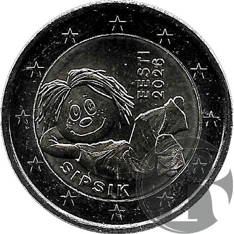 Estonia. 2026. 2 Euro (SC) Sipsik