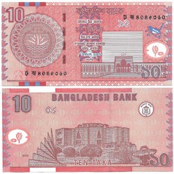 (47c) Bangladesh. 2010. 10 Taka (SC)
