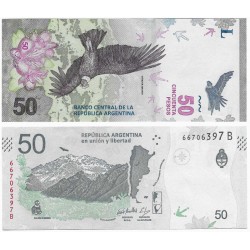 (363) Argentina. 2018. 50 Pesos (SC)