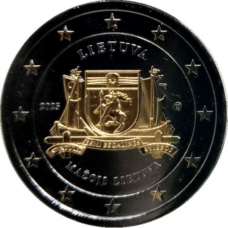 Lituania. 2025. 2 Euro (SC) Oro & Rutenio