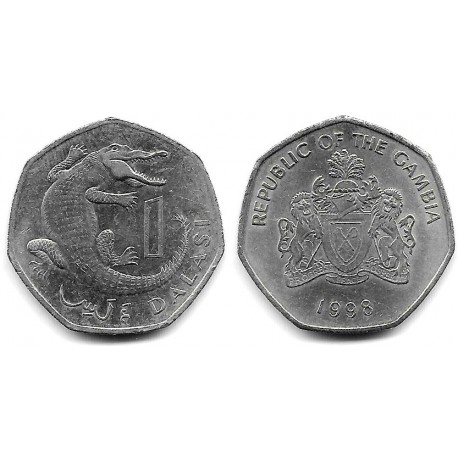 (59) Gambia. 1998. 1 Dalasi (MBC)