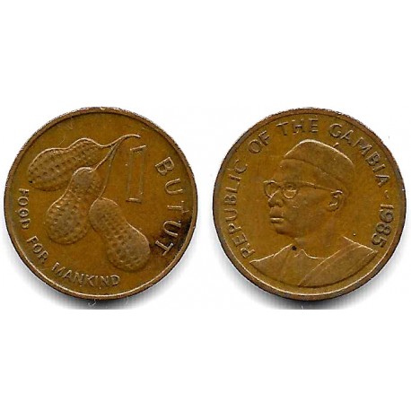 (14) Gambia. 1985. 1 Butut (BC)