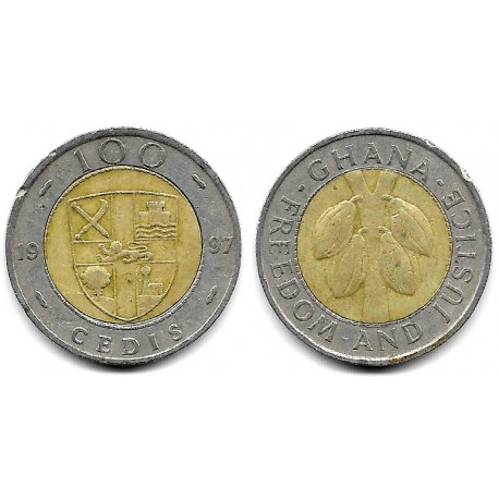 (32) Ghana. 1997. 100 Cedis (BC)