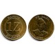 (13) Zaire. 1987. 1 Zaire (EBC+)