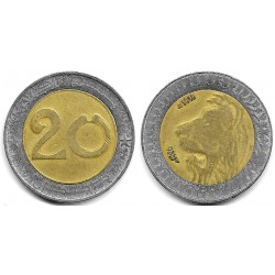 (125) Algeria. 1996. 20 Dinars (BC-/BC)