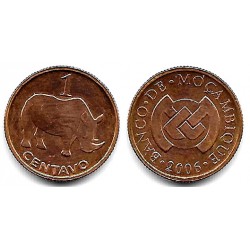 (132) Mozambique. 2006. 1 Centavo (EBC)