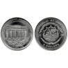 Liberia. 2000. 5 Dollars (SC) Reunificación de Alemania