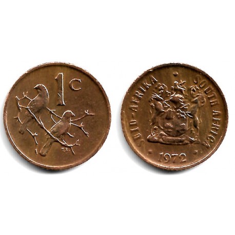 (82) Sudáfrica. 1972. 1 Cent (MBC)