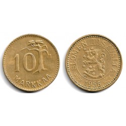 (38) Finlandia. 1956. 10 Markkaa (MBC)