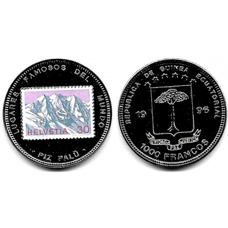 (142) Guinea Ecuatorial. 1996. 1000 Francos (SC)