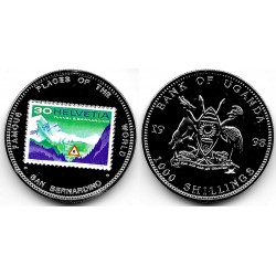 Uganda. 1998. 1000 Shillings (SC)