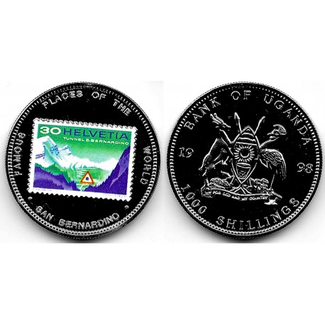 Uganda. 1998. 1000 Shillings (SC)