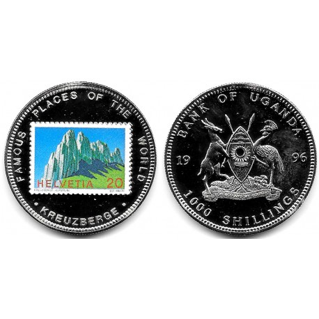 Uganda. 1996. 1000 Shillings (SC)