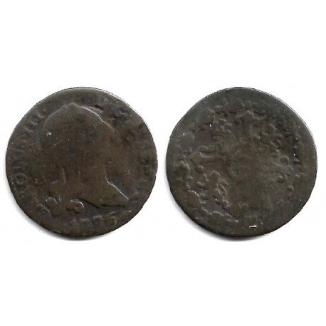 Carlos III. 1776. 2 Maravedí (RC) Ceca de Segovia