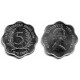 (12) Estados Orientales Caribeños. 1994. 5 Cents (SC)