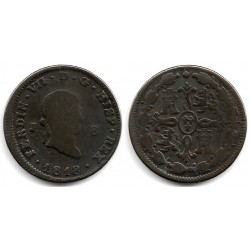 Fernando VII. 1818. 8 Maravedí (BC) Ceca de Jubia
