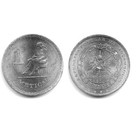 (99a) Mozambique. 1986. 1 Metical (SC)