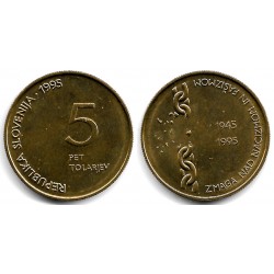 (22) Eslovenia. 1995. 5 Tolarjev (SC-)