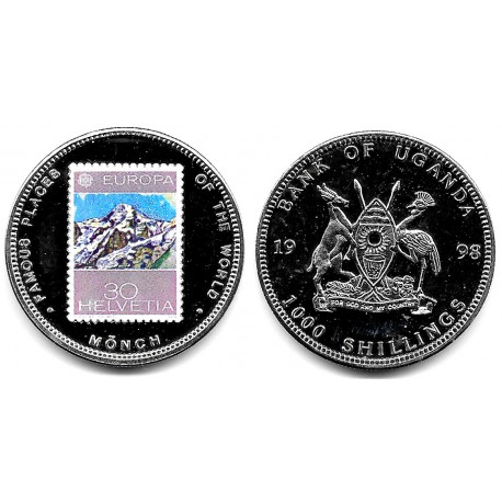 Uganda. 1998. 1000 Shillings (SC)