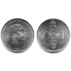 Estado Español. 1966*(19-67). 50 Céntimos (SC)