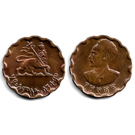 (36) Etiopía. EE1936. 25 Cents (EBC+)