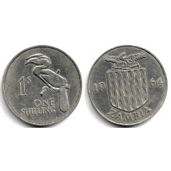 (2) Zambia. 1964. 1 Shilling (MBC)