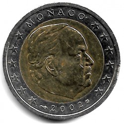 Mónaco. 2002. 2 Euro (EBC)