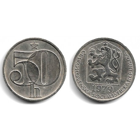 (89) Checoslovaquia. 1979. 50 Haleru (MBC)