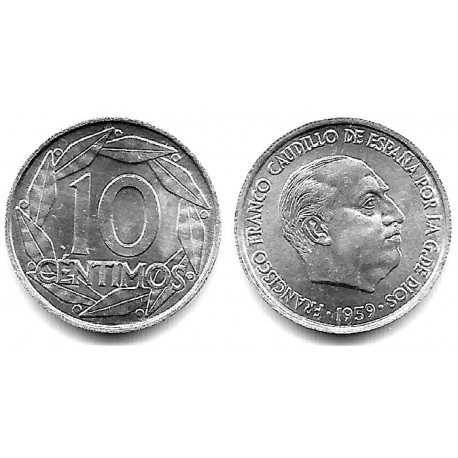 Estado Español. 1959. 10 Céntimos (SC)