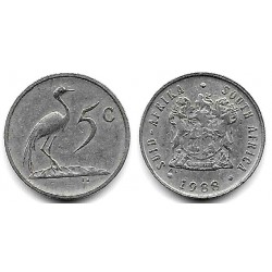 (84) Sudáfrica. 1988. 5 Cents (MBC)