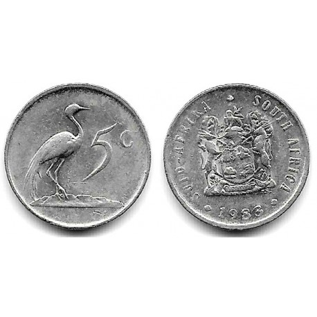 (84) Sudáfrica. 1983. 5 Cents (MBC)