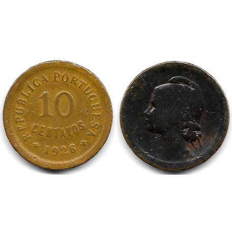 (573) Portugal. 1926. 10 Centavos (BC-/BC)