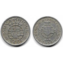 (78) Mozambique. 1955. 2½ Escudos (MBC-)