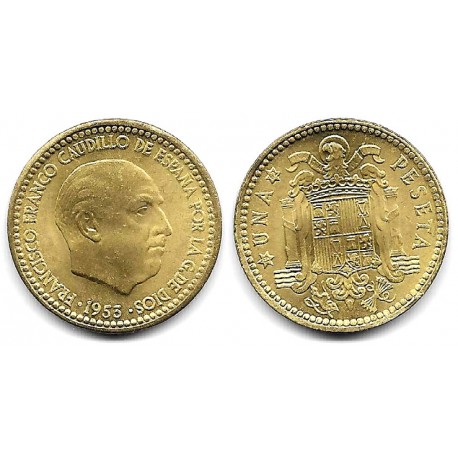Estado Español. 1953*(19-62). 1 Peseta (SC)