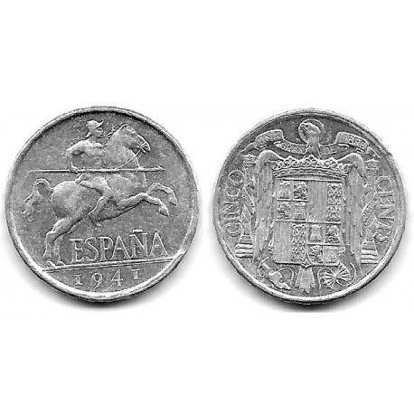 Estado Español. 1941. 5 Céntimos (SC)
