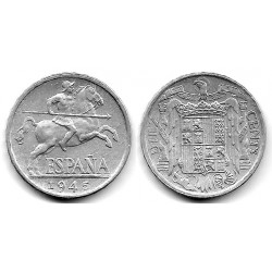 Estado Español. 1945. 10 Céntimos (SC)
