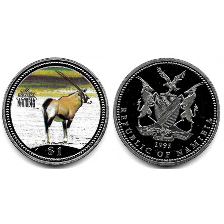 (7) Namibia. 1995. 1 Dollar (SC)