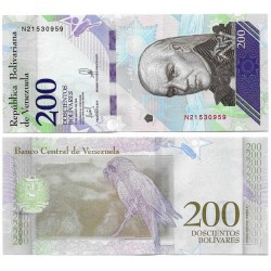 (107) Venezuela. 2018. 200 Bolívares (SC)