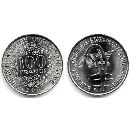 (4) Estados África Oeste. 2004. 100 Francs (SC)