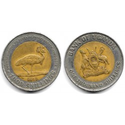 (278) Uganda. 2012. 1000 Shillings (BC+)