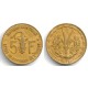 (2a) Estados África Oeste. 1971. 5 Francs (BC+)