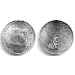 (8) Eslovenia. 1993. 20 Stotinov (SC)