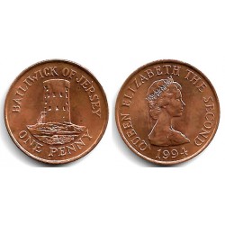 (94b) Jersey. 1994. 1 Penny (BC)