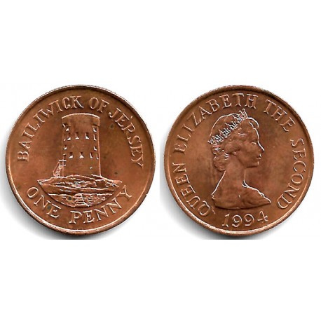 (94b) Jersey. 1994. 1 Penny (BC)
